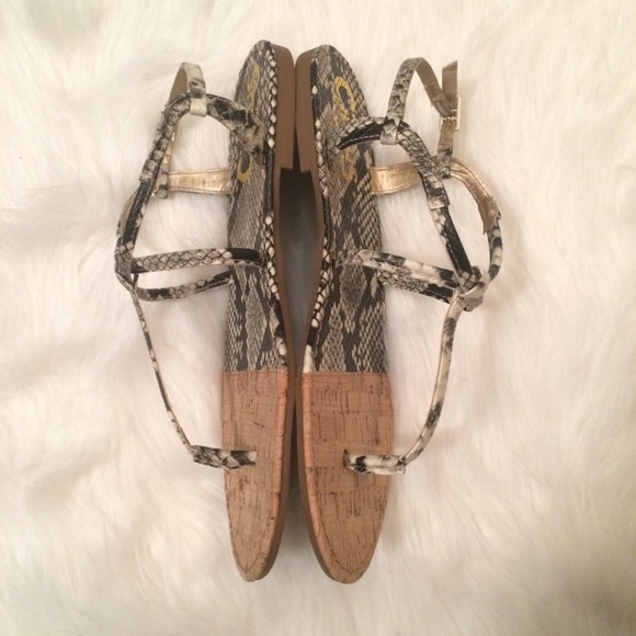 Circus by Sam Edelman snakeskin print sandal - Picture 4 of 8